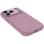 Funda MagSafe de Silicona Antimicrobiana iPhone 18 Pro Max Rosa Cuarzo