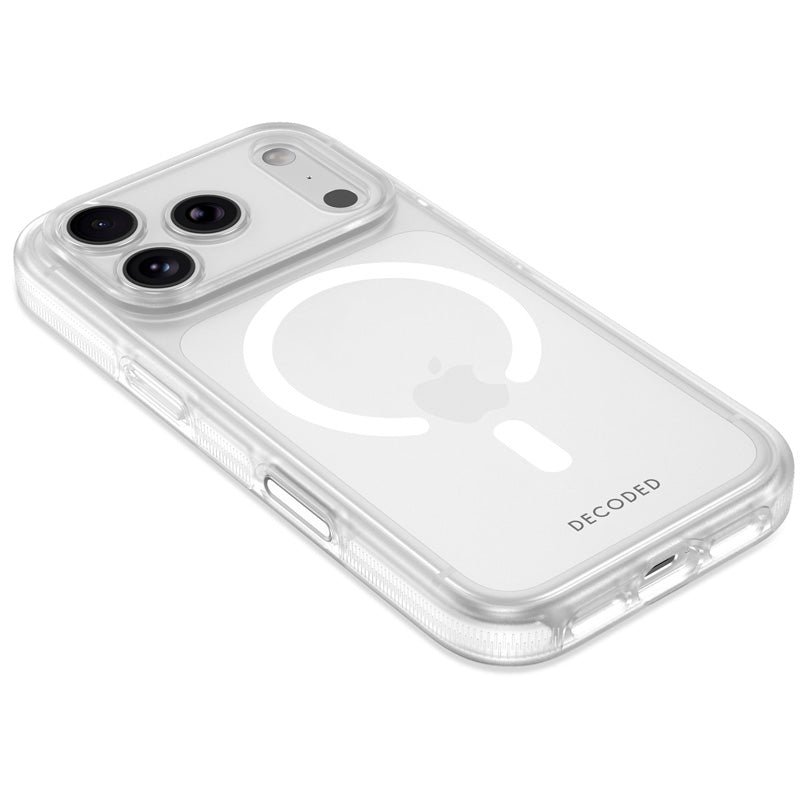 Funda transparente reforzada DropTec™ iPhone 18 Pro Max Frosted White