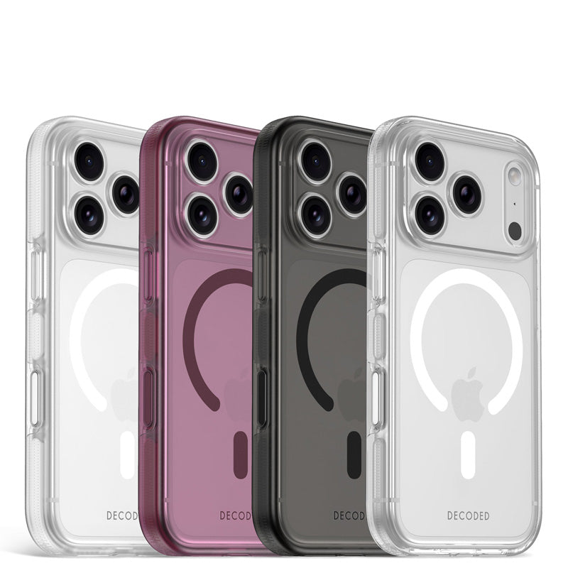 Funda transparente reforzada DropTec™ iPhone 18 Pro Max Frosted White