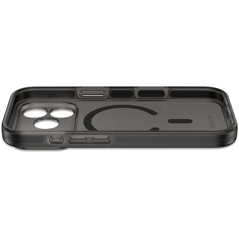 Funda transparente reforzada DropTec™ iPhone 18 Pro Max Frosted Black