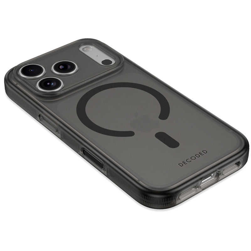 Funda transparente reforzada DropTec™ iPhone 18 Pro Max Frosted Black