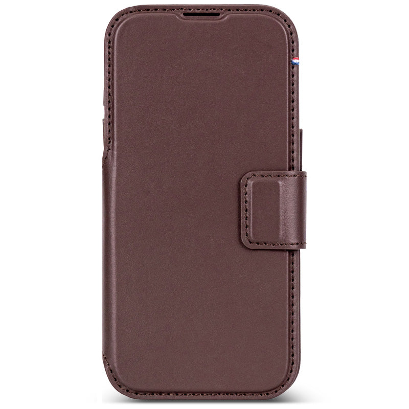 Folio de cuero desmontable MagSafe para iPhone 18 Pro Max Chocolate Brown