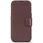Folio de cuero desmontable MagSafe para iPhone 18 Pro Max Chocolate Brown