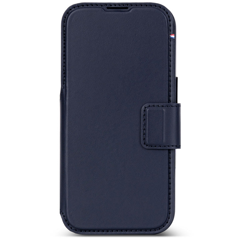 Folio desmontable de cuero MagSafe iPhone 18 Pro Max Medianoche