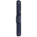 Folio desmontable de cuero MagSafe iPhone 18 Pro Max Medianoche
