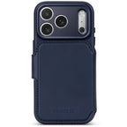 Folio desmontable de cuero MagSafe iPhone 18 Pro Max Medianoche