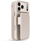 Folio desmontable de piel MagSafe iPhone 18 Pro Max Taupe
