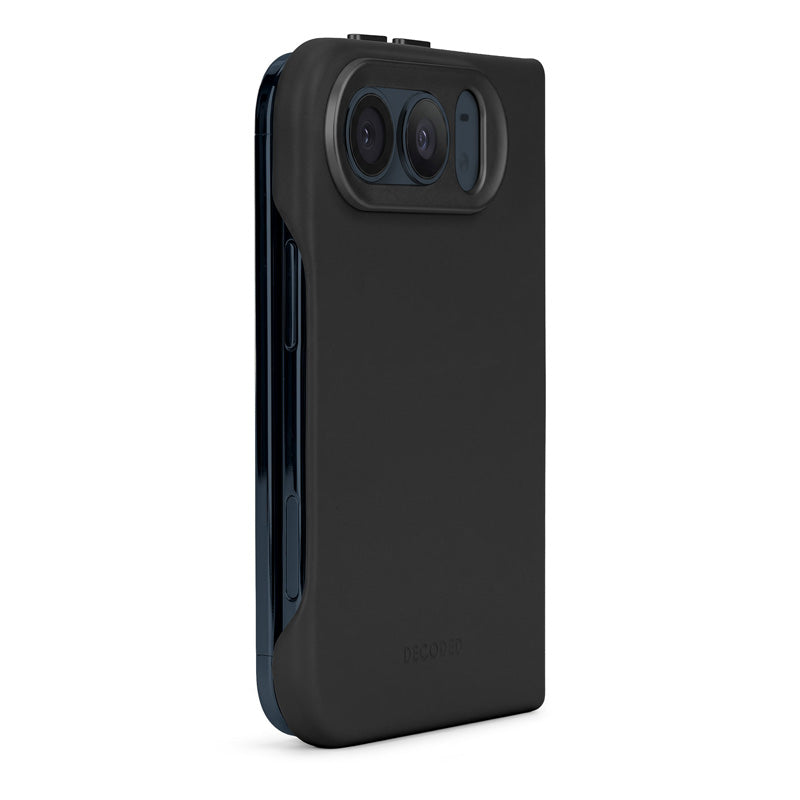 Funda de Cuero MagSafe para iPhone Duo Negro