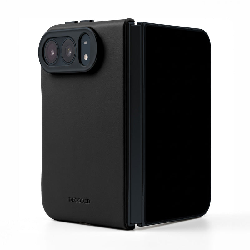 Funda de Cuero MagSafe para iPhone Duo Negro