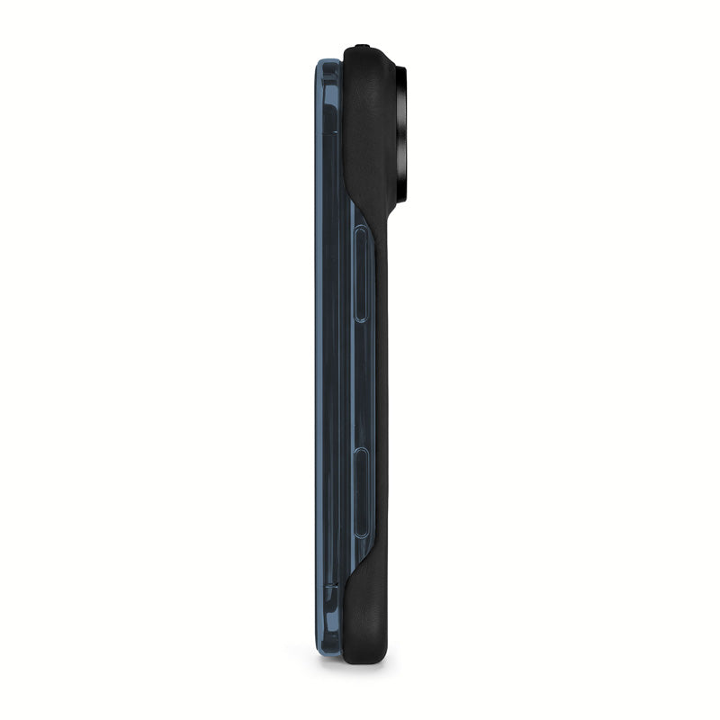 Funda de Cuero MagSafe para iPhone Duo Negro