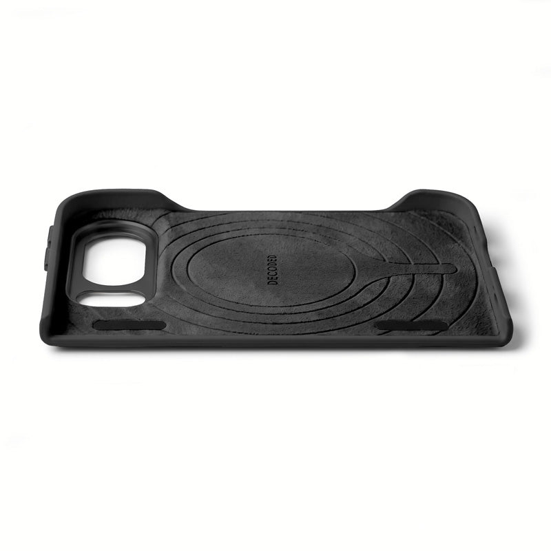 Funda de Cuero MagSafe para iPhone Duo Negro