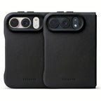 Funda de Cuero MagSafe para iPhone Duo Negro