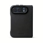 Funda de Cuero MagSafe para iPhone Duo Negro