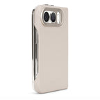 Funda de piel MagSafe para iPhone Duo Solid Clay