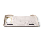 Funda de piel MagSafe para iPhone Duo Solid Clay