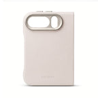 Funda de piel MagSafe para iPhone Duo Solid Clay