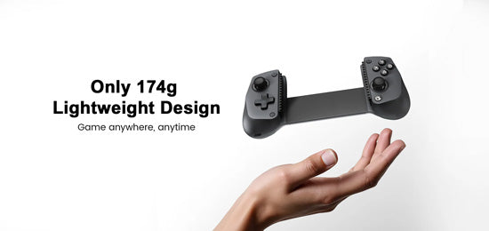 Controlador Bluetooth ligero para juegos móviles