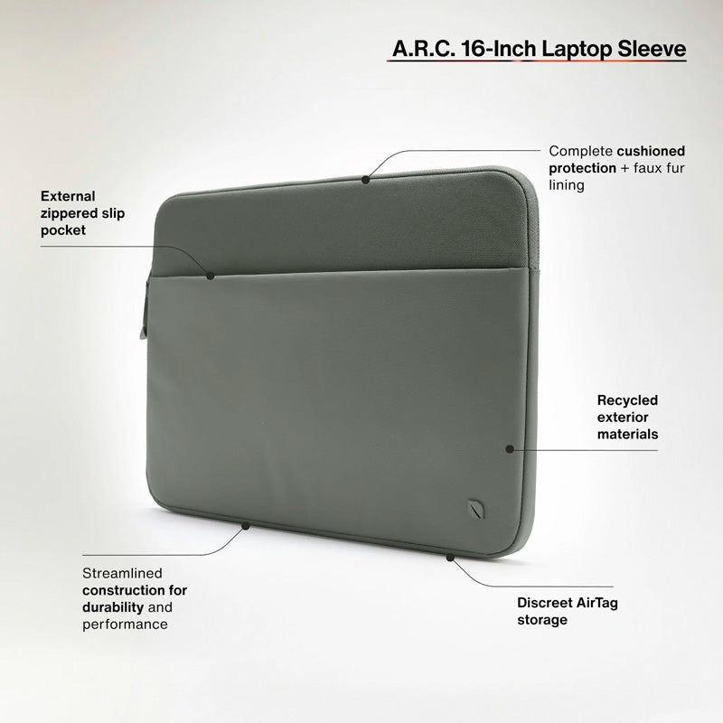 Funda A.R.C MacBook Pro 16" Smoked Ivy