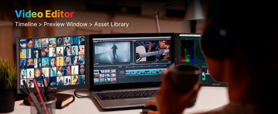 Trio 3 Pro (1400p QHD) Negro