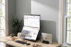 Monitores FHD 1080p apilados de 24"
