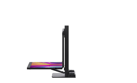 Monitores FHD 1080p apilados de 24"