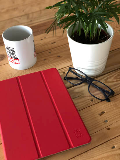 Folio iPad Pro 12.9 (2020 - 4ª gen) Rojo Polybag
