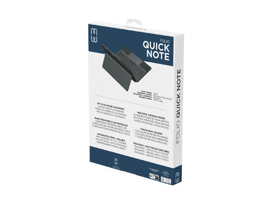 Folio Quick Note iPad Air 11 (2025/24 - M3/M2) & Air 10.9 (2020/22 - 4/5.ª generación) AZERTY