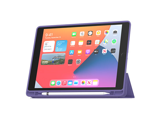 Folio Slim Skin iPad 11 (A16) y 10.9 (10.ª gen) Lila