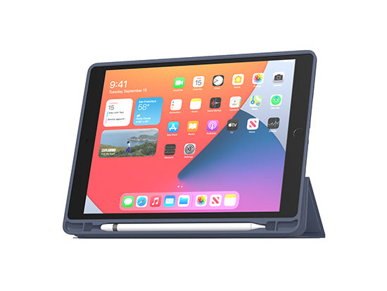 Folio Slim Skin iPad 11 (A16) y 10.9 (10.ª gen) Grey Blue