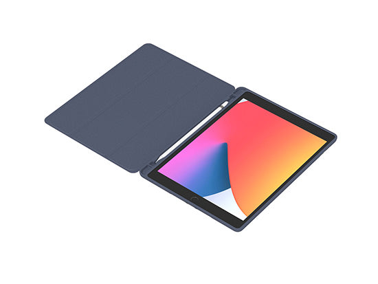 Folio Slim Skin iPad Air 10.9 (2020/22, 4ª/5ª gen) y Air 11 (M2/M3/M4) Gris Azul