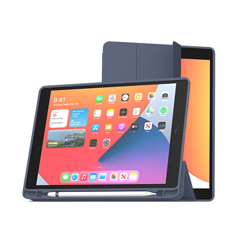Folio Slim Skin iPad Air 10.9 (2020/22, 4ª/5ª gen) y Air 11 (M2/M3/M4) Gris Azul