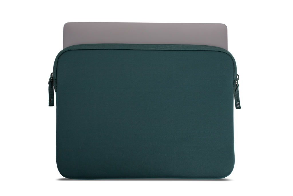 Funda MacBook Pro/Air 13 Basics ²Life Verde/Blanco