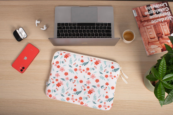 Funda MacBook Pro/Air 13 Basics ²Life Flower Bomb