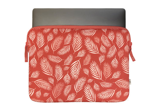 Funda MacBook Pro/Air 13 Basics ²Life Botanic Rojo