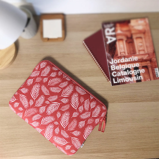Funda MacBook Pro 14 Basics ²Life Botanic Rojo