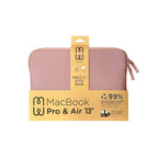 Funda MacBook Pro/Air 13 Basics ²Life Rosa/Blanco