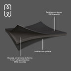 Funda MacBook NEO Basics²Life Perfect Fit Black / Black
