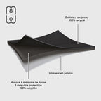 Funda MacBook NEO Basics²Life Perfect Fit Black / Moon
