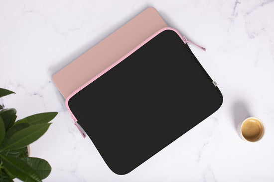 Funda MacBook NEO Basics ²Life Perfect Fit Black / Rose