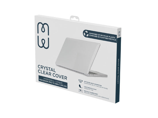 Funda para MacBook Pro 13" (2020/21/22 - M1 & M2) Crystal Clear