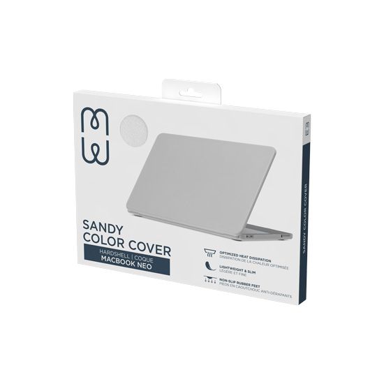 Funda MacBook Neo Sandy Color Transparente