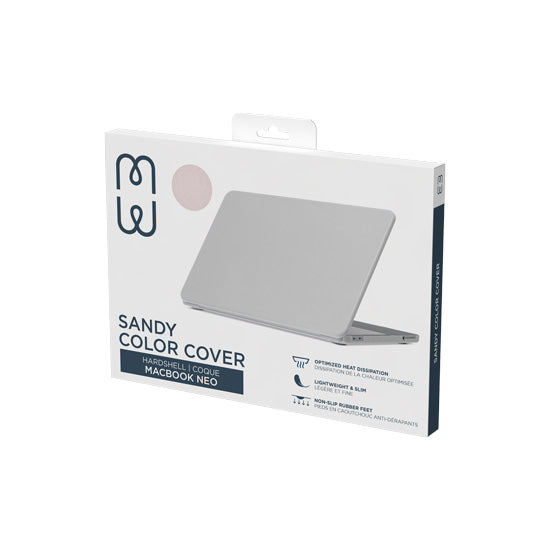 Funda MacBook Neo Sandy Color Rosa