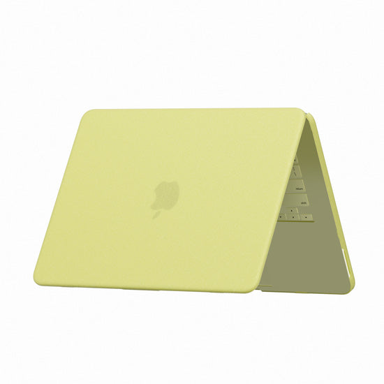 Funda Sandy Color para MackBook Neo Lemon
