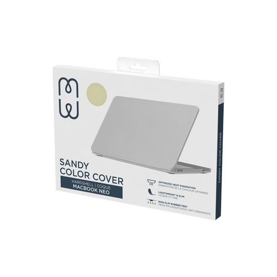 Funda Sandy Color para MackBook Neo Lemon