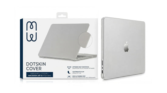 Funda DotSkin MacBook Air 13 (M2/M3/M4/M5) Transparente