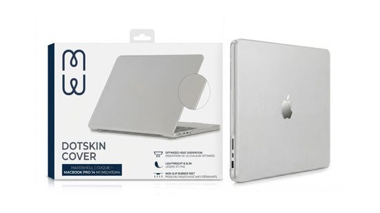 Funda DotSkin para MacBook Pro 14" (M1/M2/M3/M4/M5) Transparente