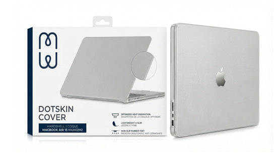 Funda DotSkin para MacBook Air 15" (2025/24/23 - M4/M3/M2) Transparente