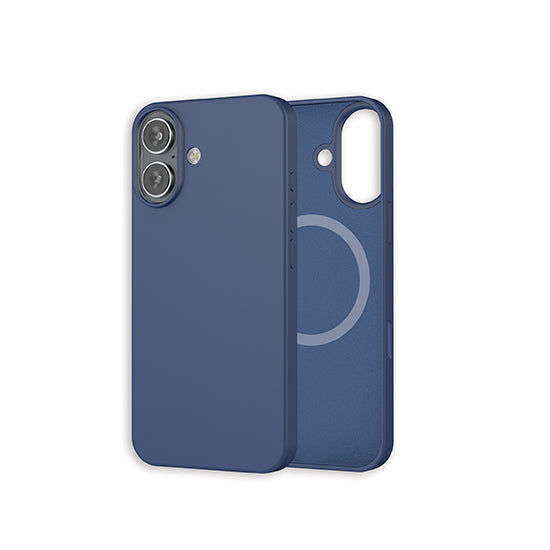 Funda de silicona MagSafe iPhone 16 Azul