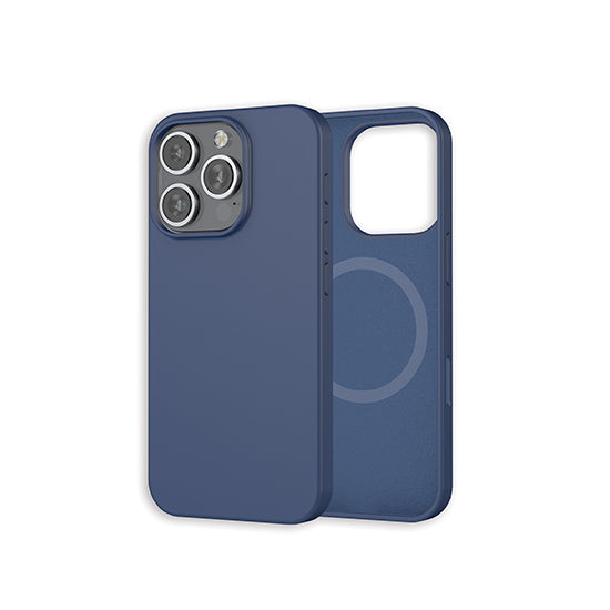 Funda de silicona MagSafe iPhone 16 Pro Azul