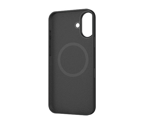 Funda de silicona MagSafe iPhone 16 Plus Negra